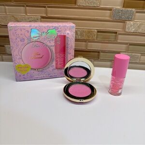 Too Faced Pink Blush and Gloss Duo